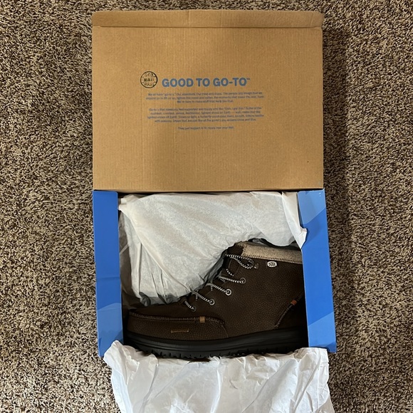 Men’s hey dude. Size 14. Bradley leather boot - Picture 5 of 6